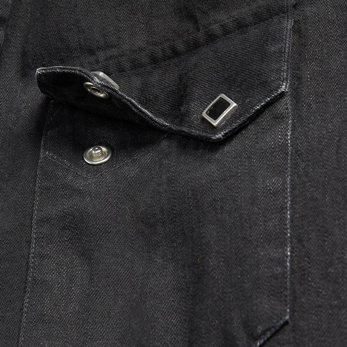 Rrl By Ralph Lauren Slim Fit Denim Western Shirt Black Today Only Discount Alert Shop Smart Save