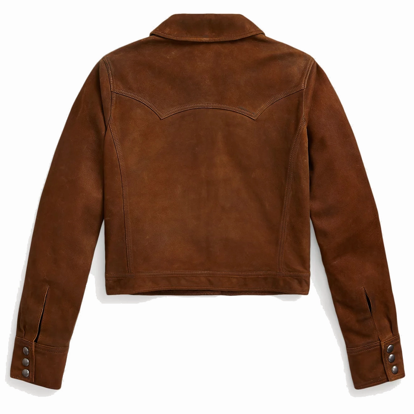 Rrl By Ralph Lauren Womens Sheepskin Jacket Medium Brown MustHave Clearance
