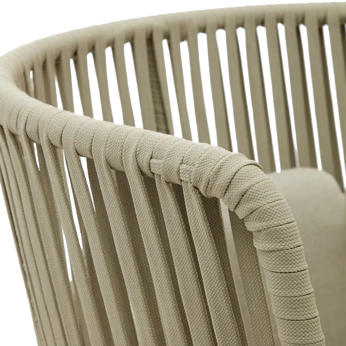 Saconca High Back Outdoor Armchair