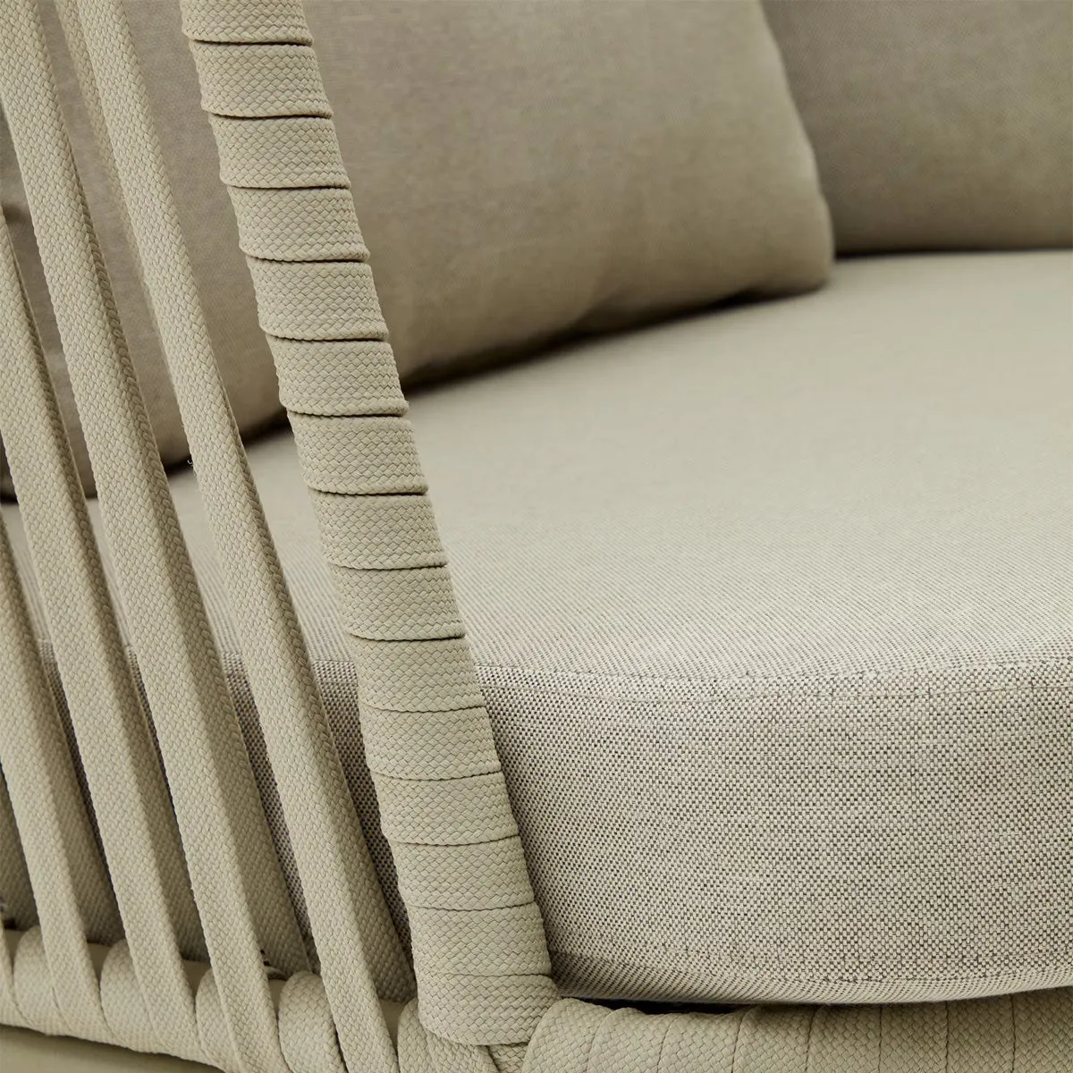 Saconca High Back Outdoor Armchair