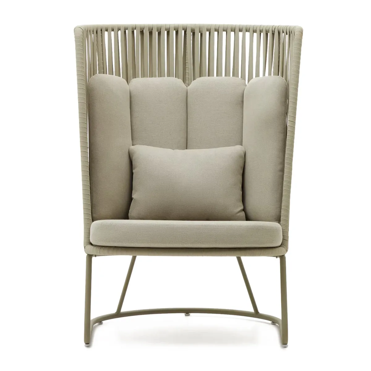 Saconca High Back Outdoor Armchair