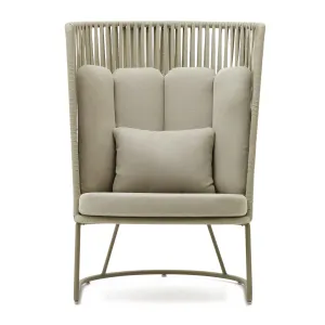 Saconca High Back Outdoor Armchair