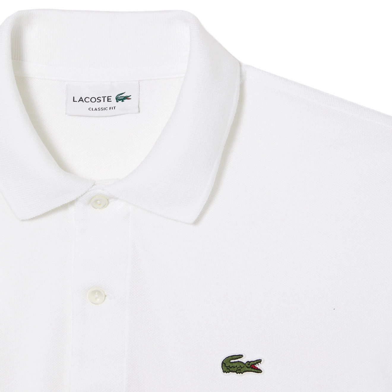 Trending Hot Deal Deal Frenzy Today Lacoste Original L.12.12 Petit Pique Cotton Polo Shirt White