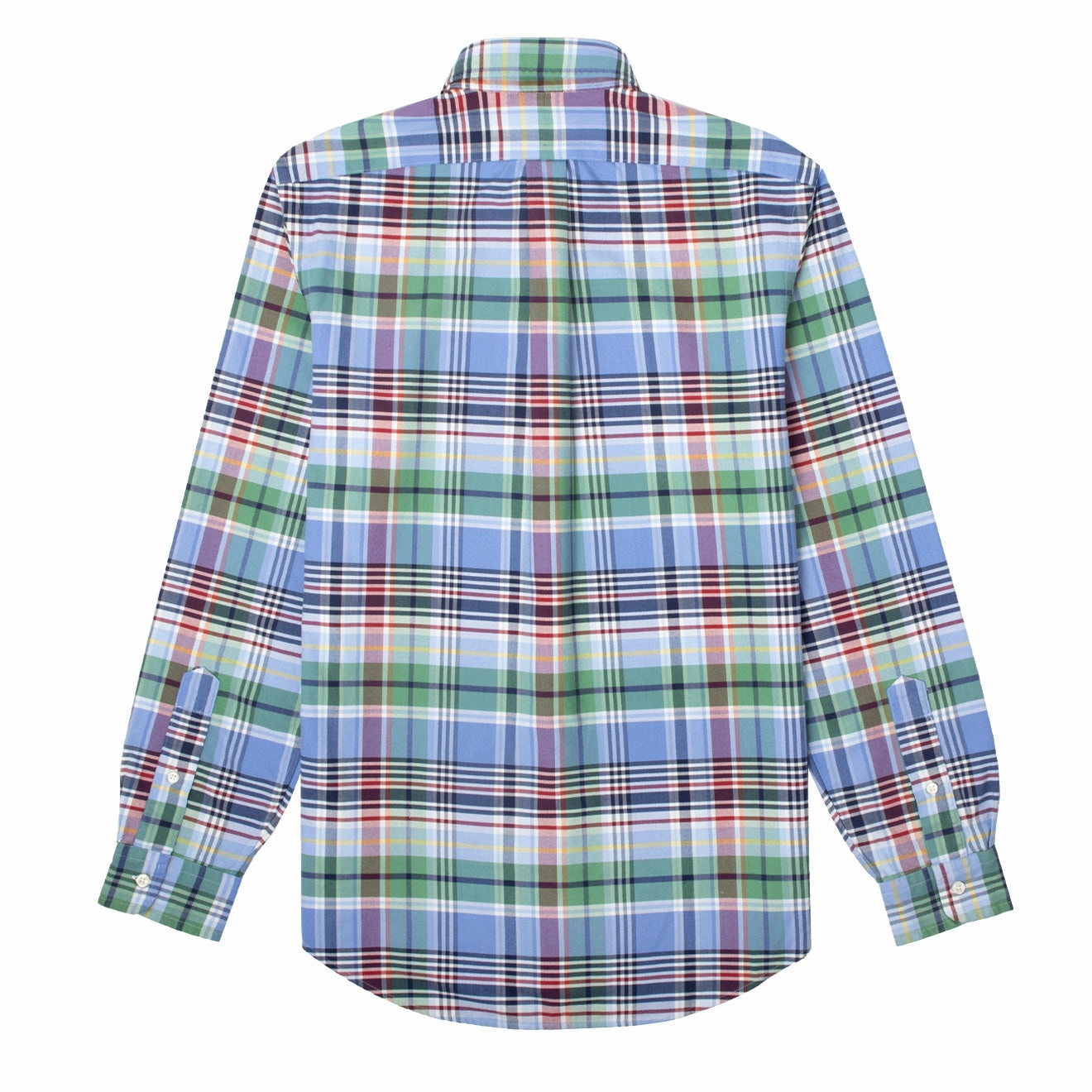 Today Only Hot Pick Flash Discount Today Polo Ralph Lauren Custom Fit Check L/S Shirt Blue / Green Multi