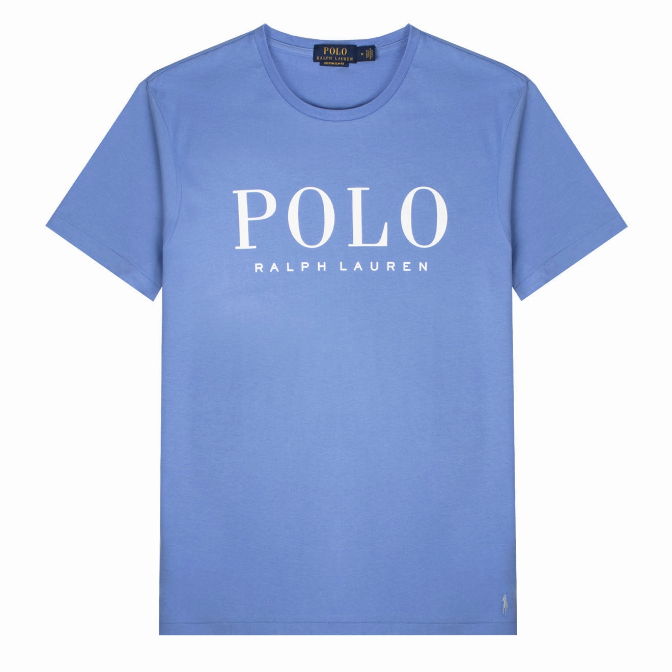 MustHave Clearance Clearance Event Polo Ralph Lauren Custom Slim Fit Logo Jersey T-Shirt Harbour Island Blue
