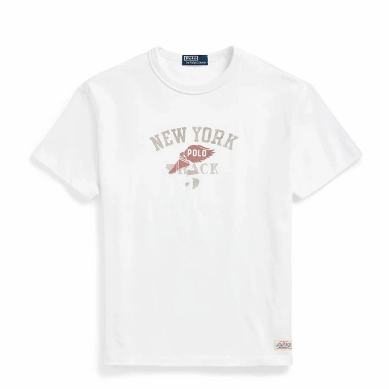 Polo Ralph Lauren New York T-Shirt Classic Oxford White Exclusive Hot Pick