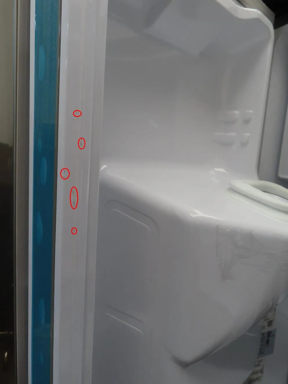 Samsung RF28R7201SR 36" 4 Door Refrigerator Full Depth with 28 Cu. Ft. Capacity