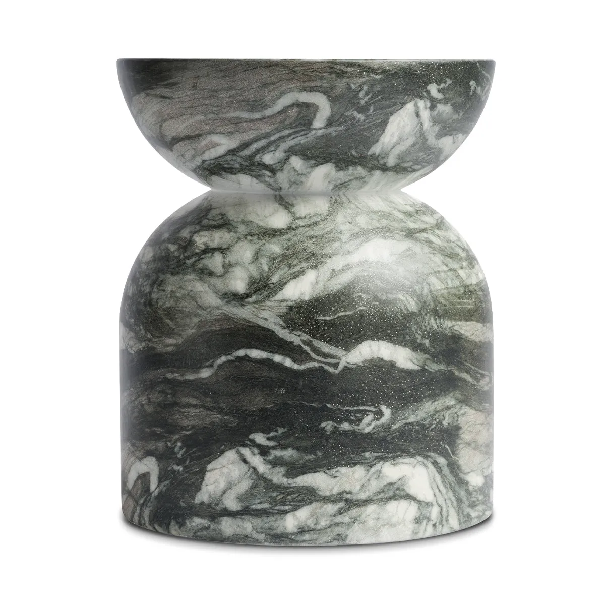 Santino Side Table (Marble Finish)