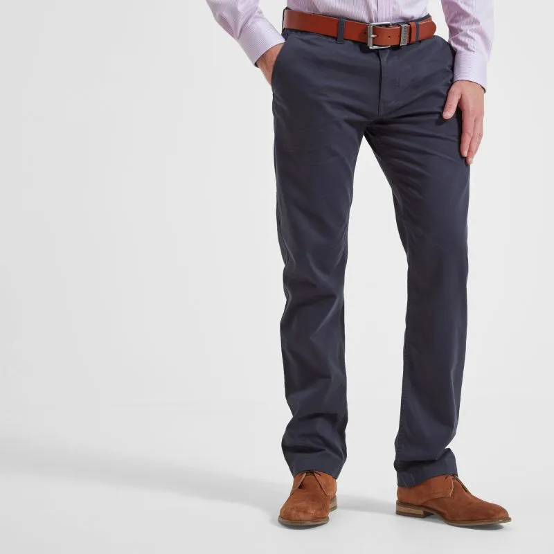 Online Exclusive Offer Dont Miss Big Savings Schoffel Chichester Mens Chino Trousers - Charcoal