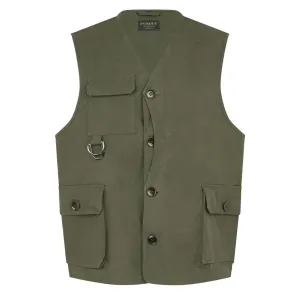 James Purdey Utility Pocketed Vest Green Mega Discount Event Flash Sale Alert