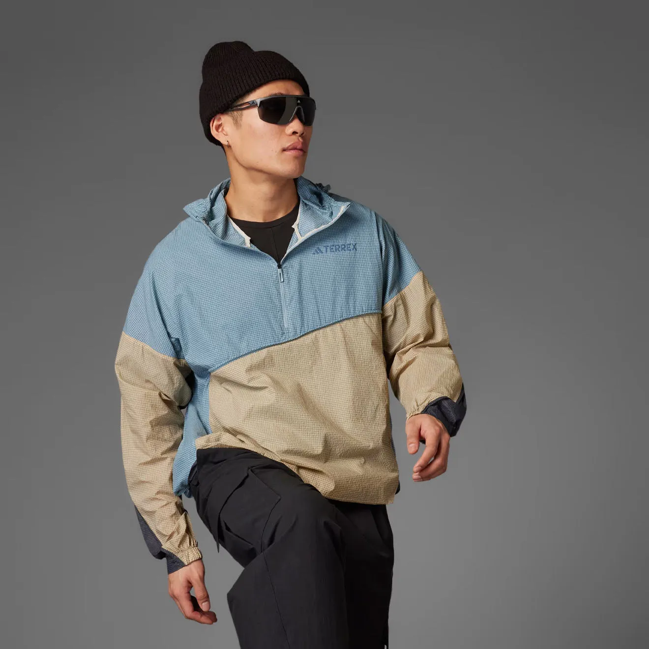 Perfect Gift Sale Shop Smart Deals Adidas Terrex Xpl Jacket Wind Blue / Grey