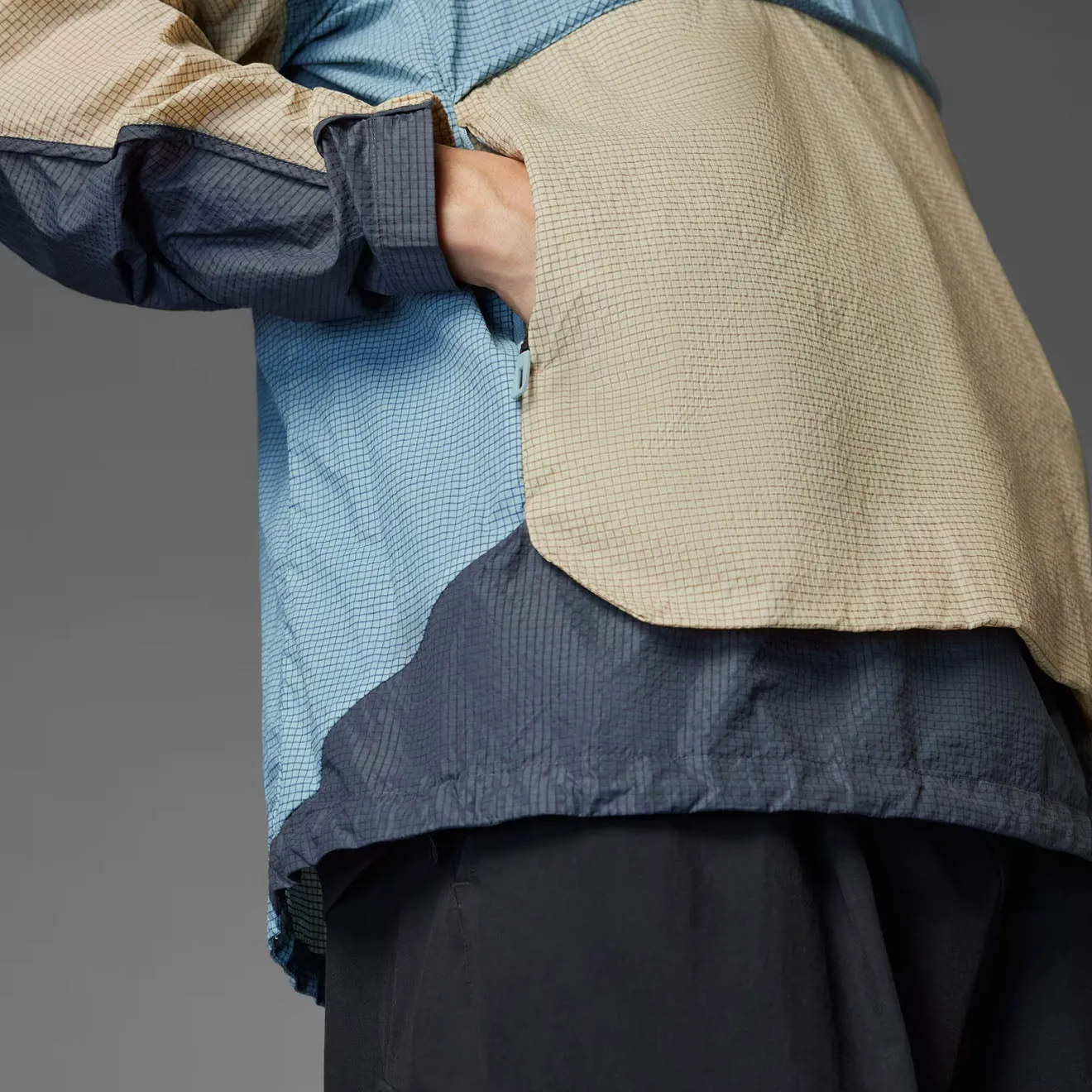 Deal Frenzy Today Adidas Terrex Xpl Jacket Wind Blue / Grey