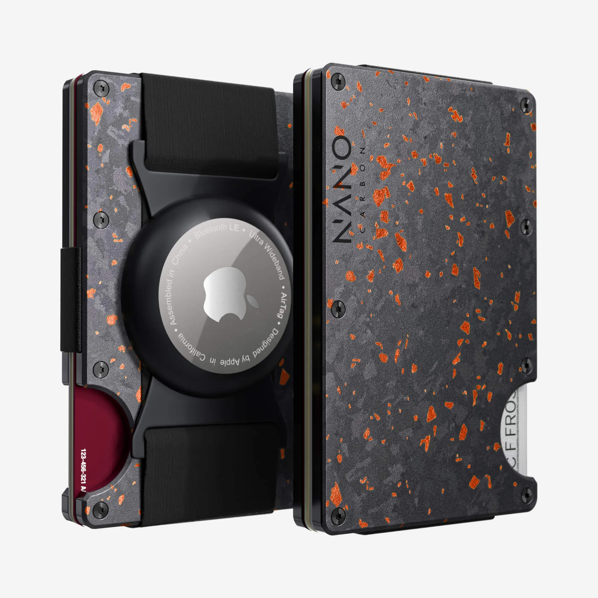 Airtag Cash Strap Wallet (Nero/Arancione) Flash Sale Alert