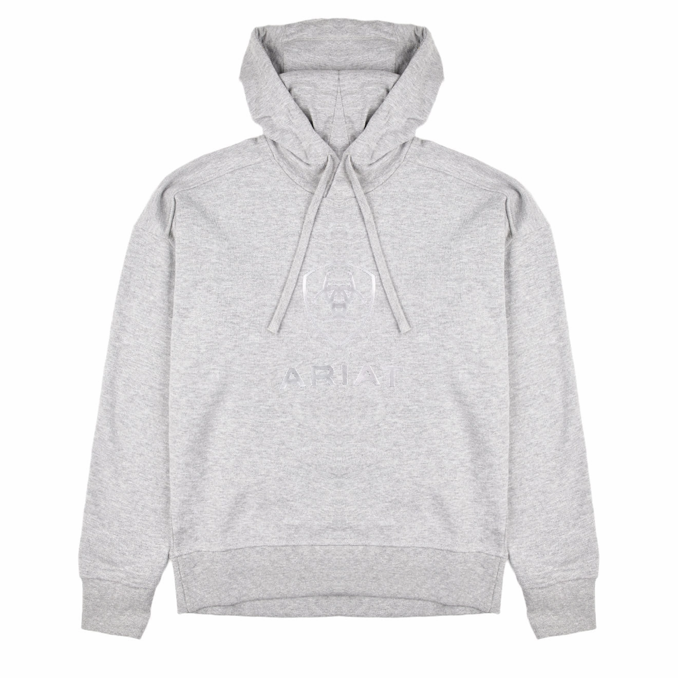 Ariat Womens Just Hoodie Heather Grey Save Today Only Mega Savings Now