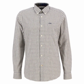 Hot Offer Frenzy Barbour Padshaw Tailored Mens Shirt - Washed Stone