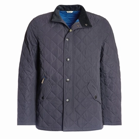 Trending Savings Now Barbour Shoveler Quilt Jacket Navy