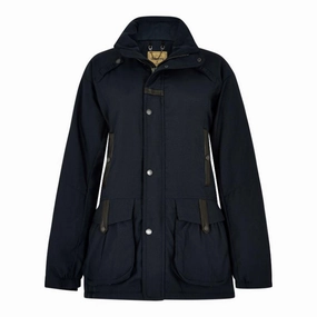 Dubarry Sherwood Ladies Waterproof Utility Jacket - Navy Hot Sale Frenzy