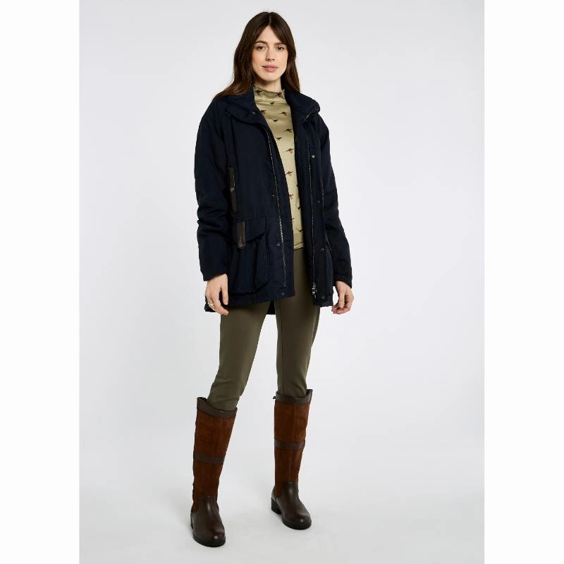 Dubarry Sherwood Ladies Waterproof Utility Jacket - Navy Big Savings Alert Best Seller Discount