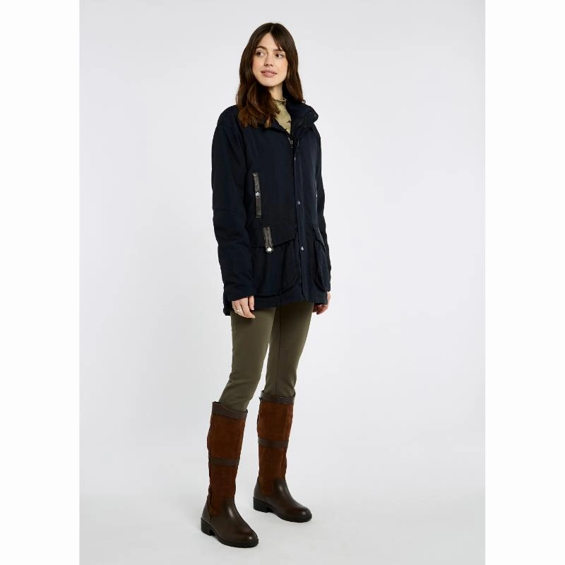 Dubarry Sherwood Ladies Waterproof Utility Jacket - Navy Todays Special Savings