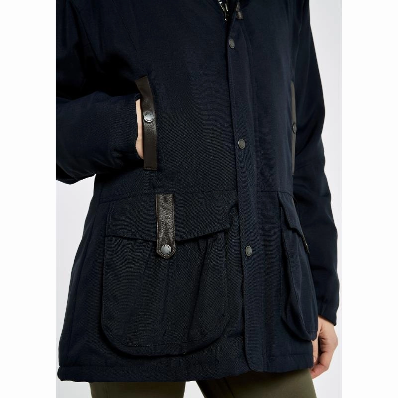 Steal Todays Offer Special Surprise Sale Dubarry Sherwood Ladies Waterproof Utility Jacket - Navy