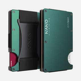 Personalised Cash Strap Wallet (Racing Green) Todays Hot Pick