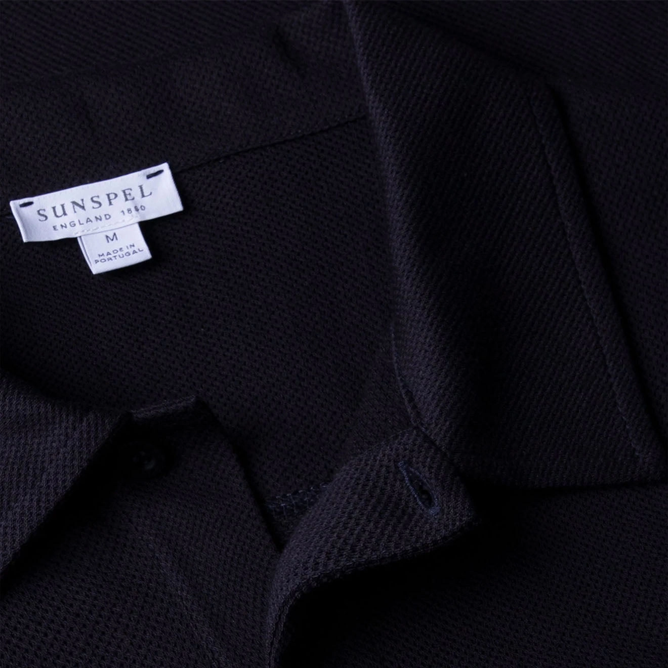 Sunspel Riviera Polo Shirt Midnight Navy Exclusive Online Deal Price Slash Today