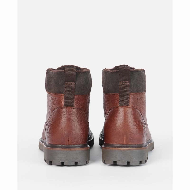 Barbour Storr Waterproof Mens Derby Boots - Conker Shop Todays Picks