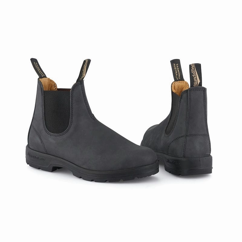 Hot Offer Ending Soon Steal Todays Offer Blundstone 587 Classic Boots - Rustic Black
