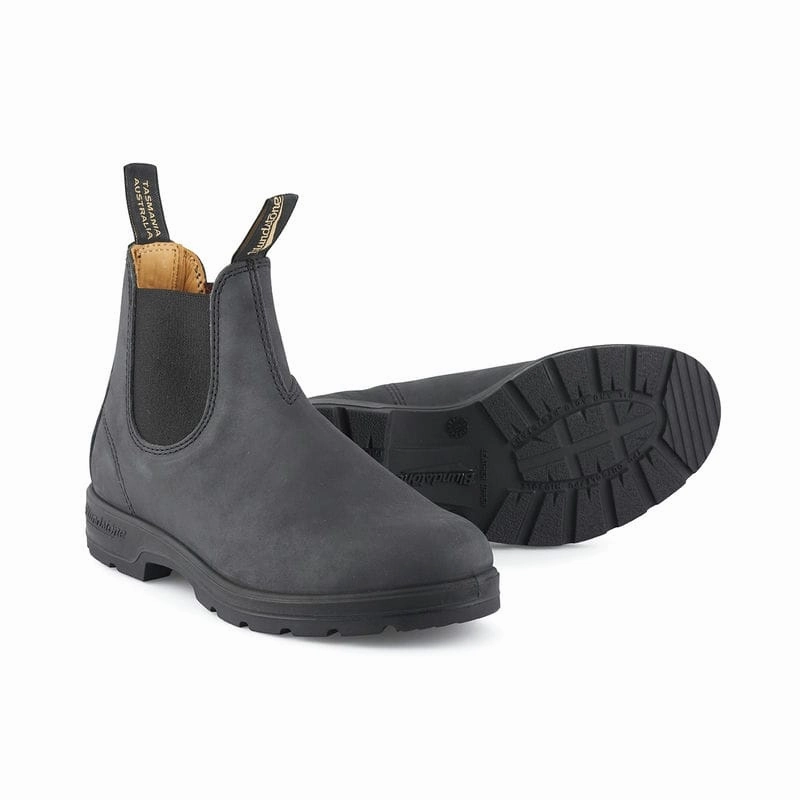 Mega Discount Event Blundstone 587 Classic Boots - Rustic Black