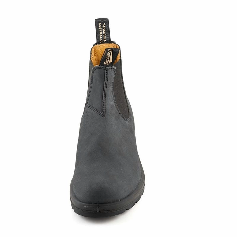 Blundstone 587 Classic Boots - Rustic Black Grab It Now Todays Mega Savings