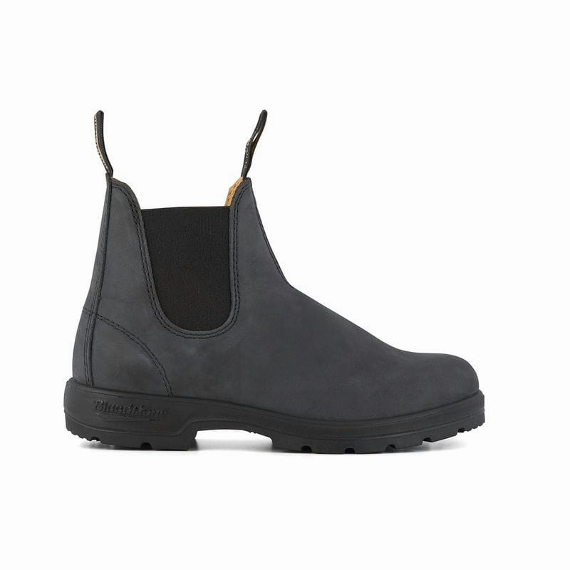 Blundstone 587 Classic Boots - Rustic Black Instant Hot Deal