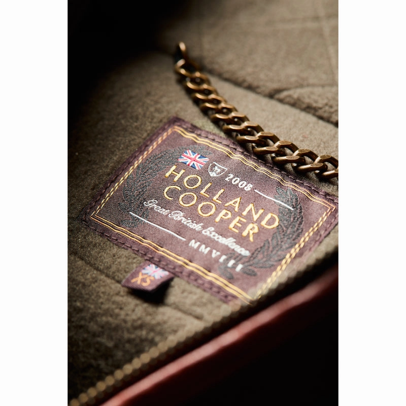 Todays Best Deal Dont Miss Out Holland Cooper Country Longline Ladies Fleece Jacket - Khaki