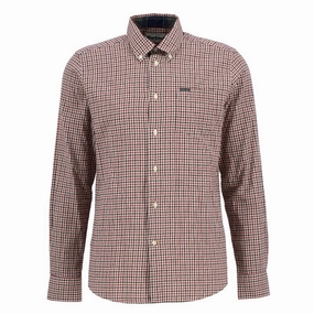 Big Clearance Event Barbour Padshaw Tailored Mens Shirt - Ecru