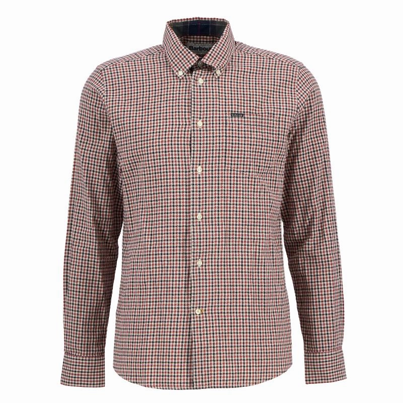 Big Clearance Event Barbour Padshaw Tailored Mens Shirt - Ecru