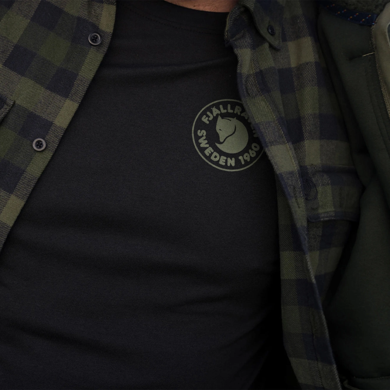 Fjallraven 1960 Logo T-Shirt Uncle Blue-Melange Grab Your Hot Pick