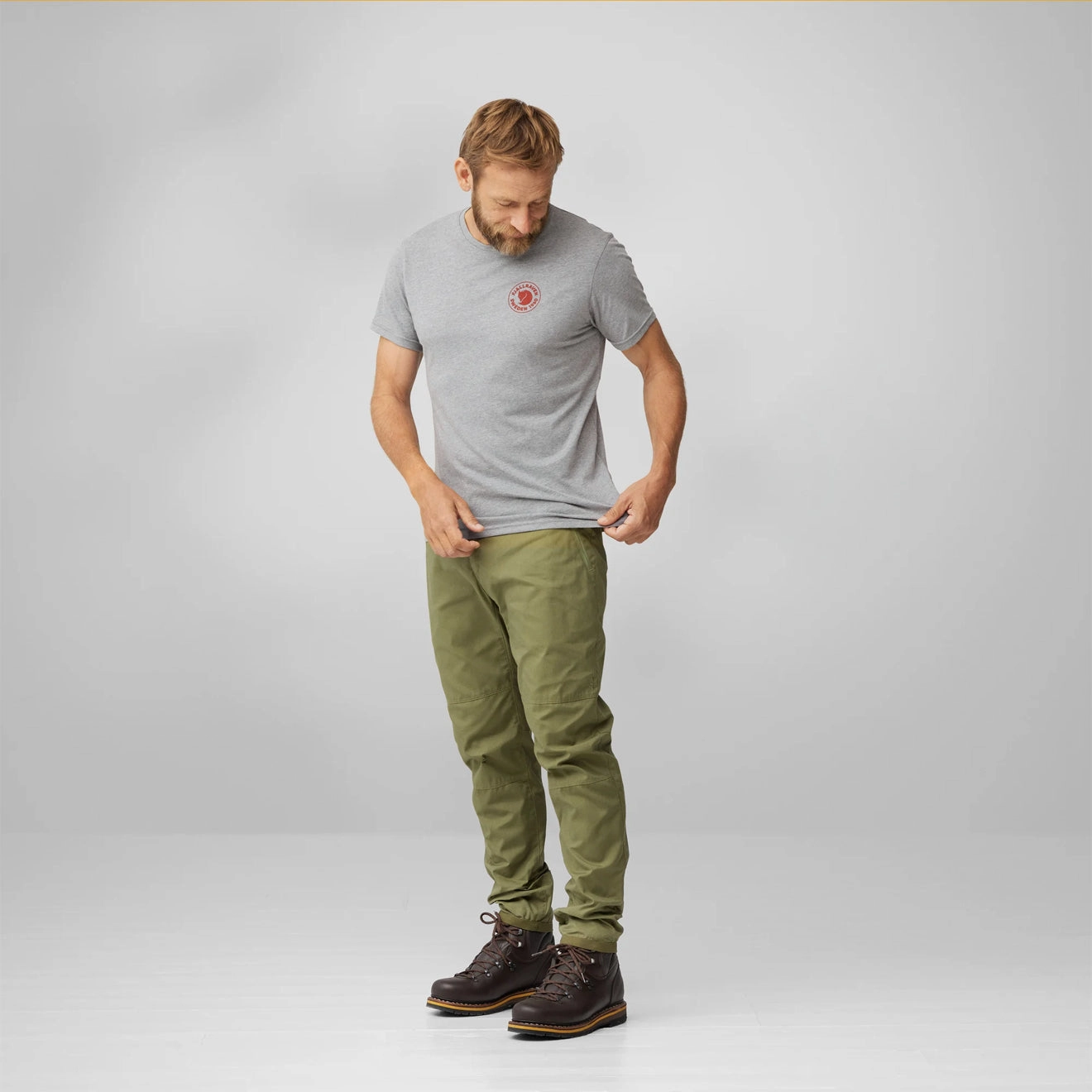 Hot Offer Event Trendy Picks Today Fjallraven 1960 Logo T-Shirt Uncle Blue-Melange