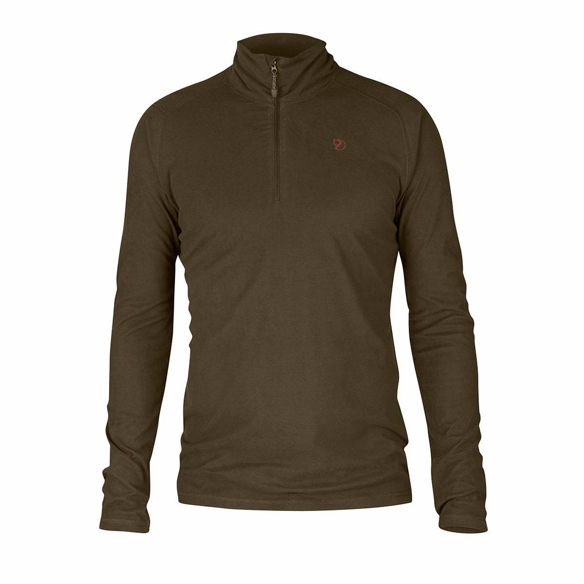 Today Only Discount Fjallraven Pine Half Zip Microfleece Dark Olive