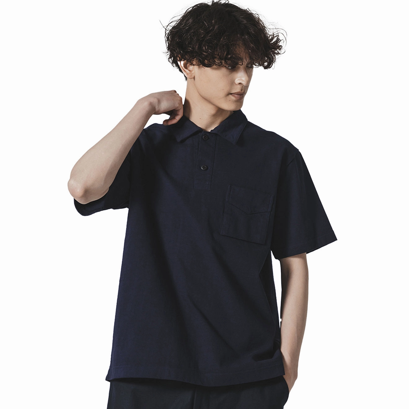 Jackman Dotsume Pocket Polo Navy Big Savings Today MustHave Clearance