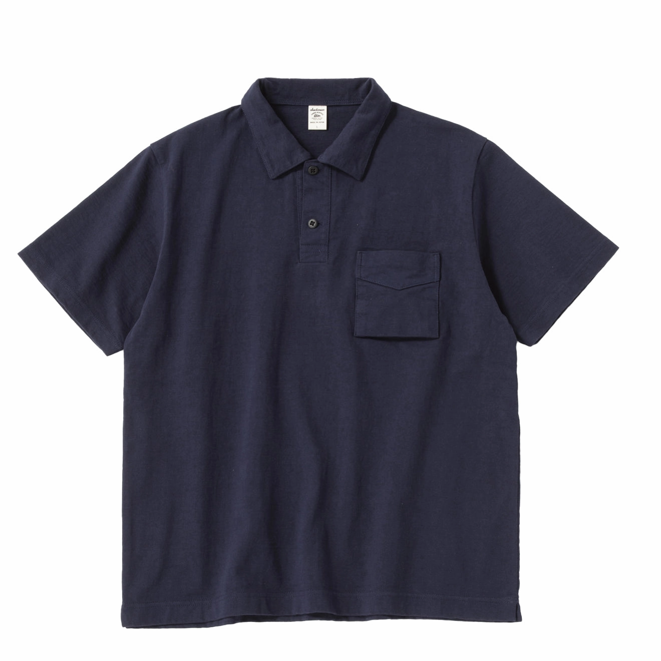 Jackman Dotsume Pocket Polo Navy Hot Savings Alert