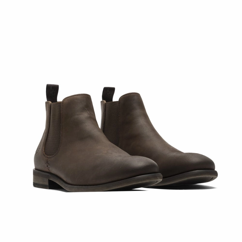 Rodd & Gunn Ealing Mens Leather Chelsea Boot - Chocolate Flash Discount Today Grab Save Today