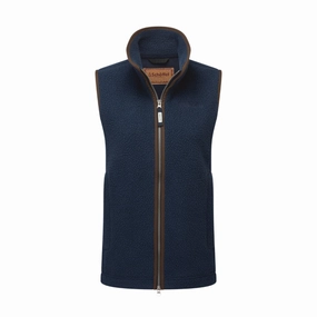 Schoffel Lyndon Retro Ladies Fleece Gilet - True Navy Shop Grab Now MustShop Sale