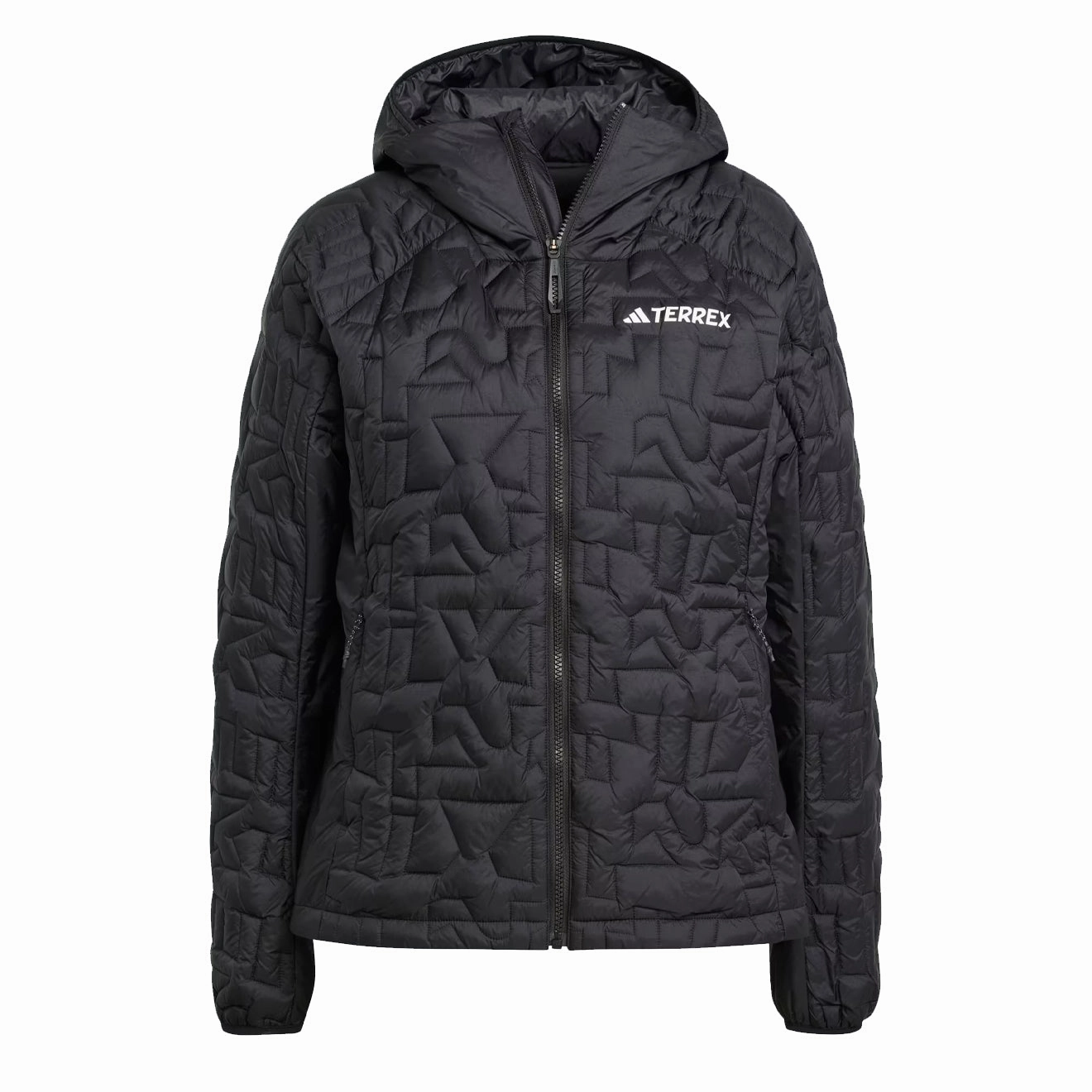 Adidas Terrex Womens Terrex Xperior Primaloft Loose Fill Insulated Hooded Jacket Black Trending Today Steal Clearance Sale