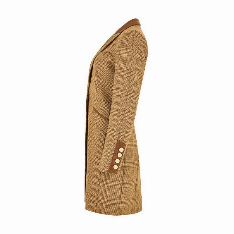 Holland Cooper Kempton Ladies Tweed Coat - Tawny Hot Picks Today Save Today Event
