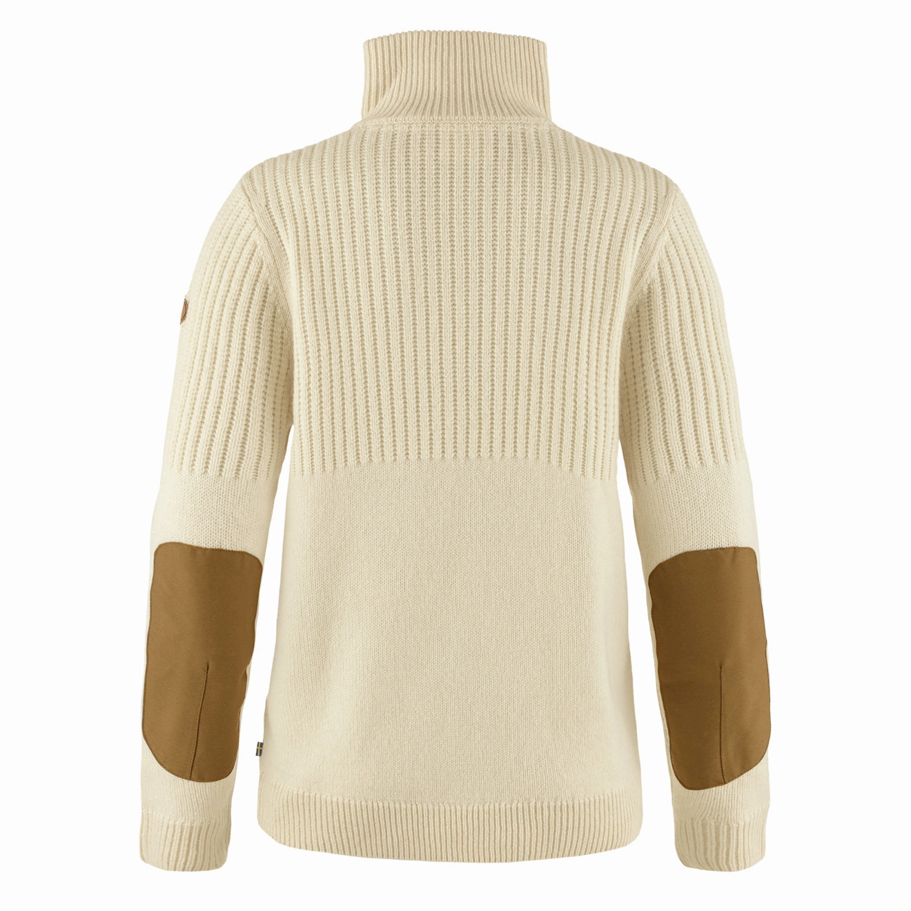 Mega Discount Event Fjallraven Womens Ovik Half Zip Knit Chalk White