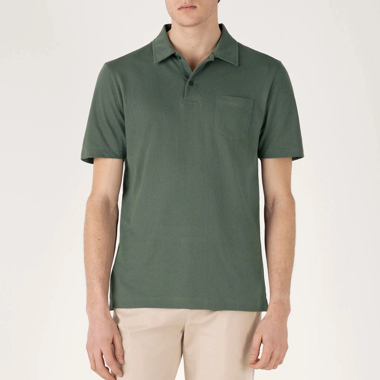 MustHave Items Special Savings Today Sunspel S/S Riviera Polo Dark Green