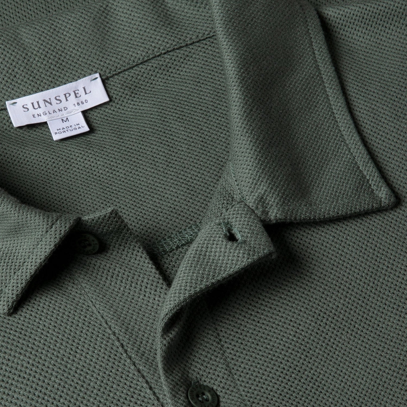 Sunspel S/S Riviera Polo Dark Green Shop Grab Now Grab It Fast