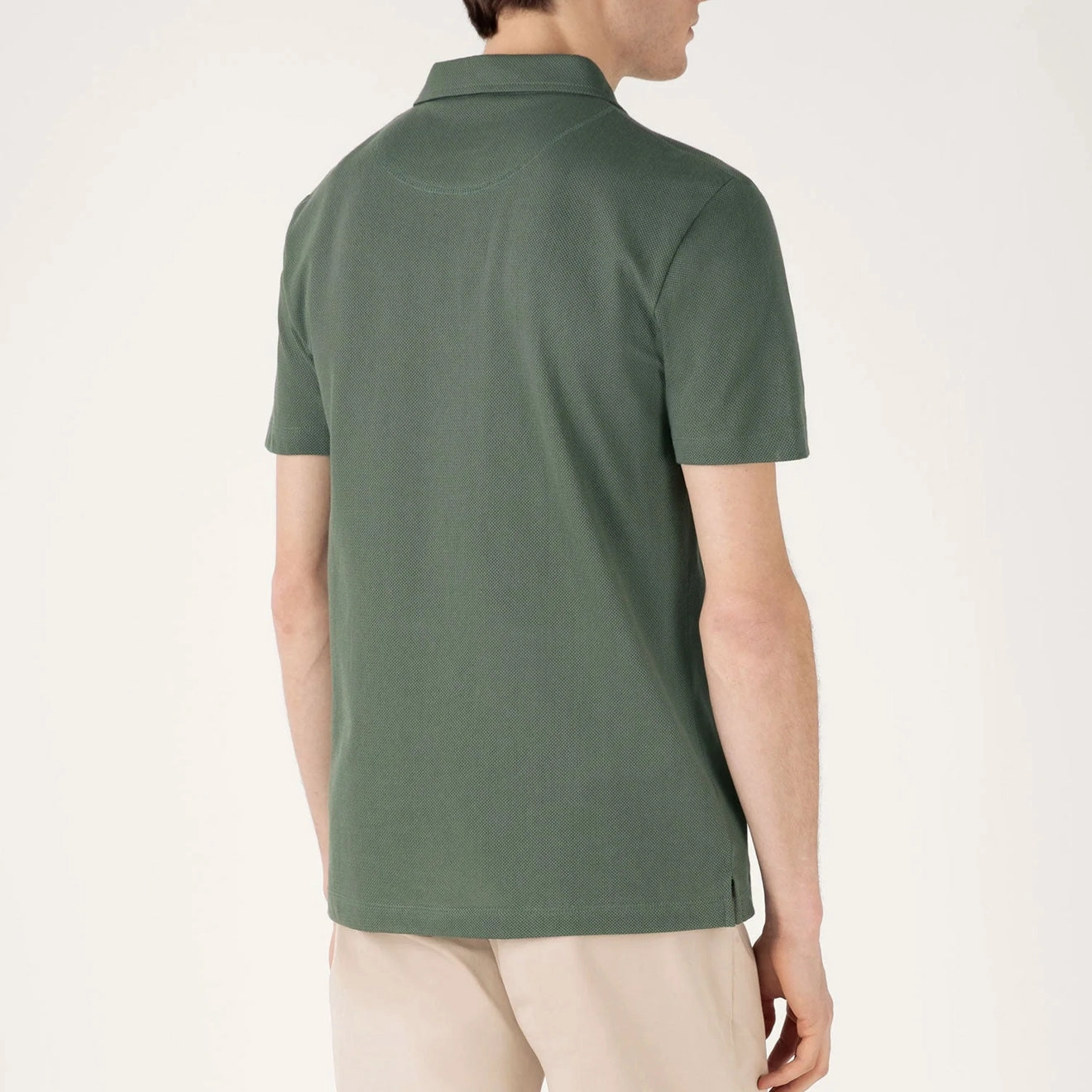 Sunspel S/S Riviera Polo Dark Green Save Big Today