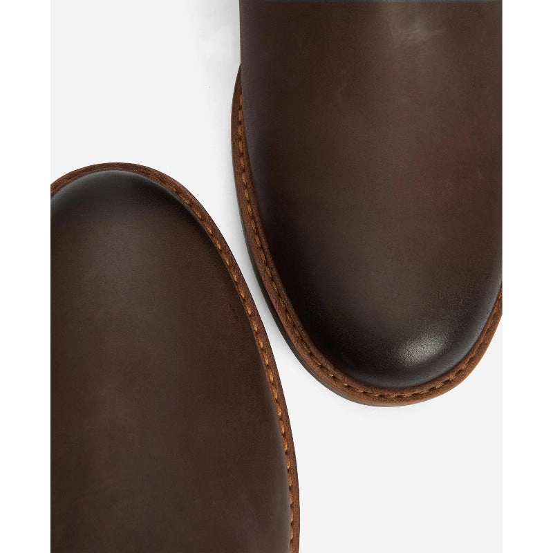 Online Deal Frenzy Shop Now Save Barbour Farsley Mens Chelsea Boot - Choco Leather