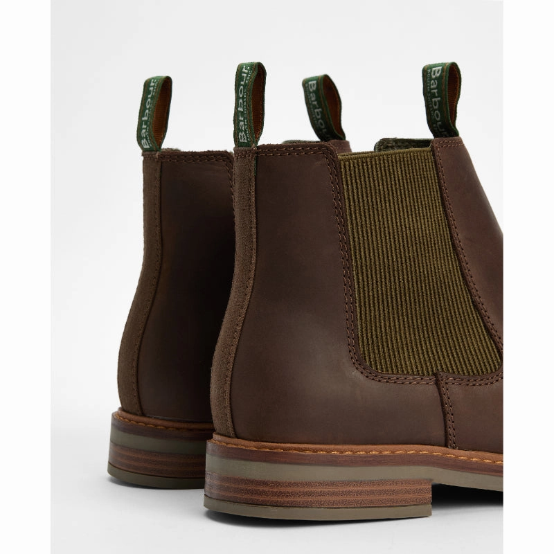 Grab Todays Deal Barbour Farsley Mens Chelsea Boot - Choco Leather