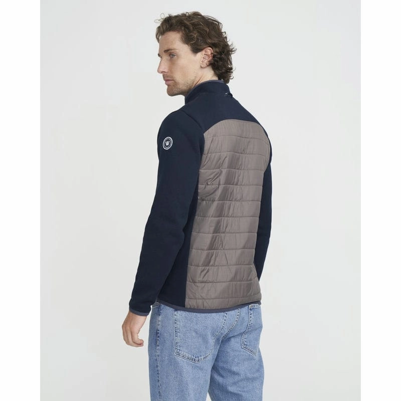 Holebrook Peder Windproof Mens Full Zip Jacket - Navy/Mole Exclusive Online Offer Mega Discount Today
